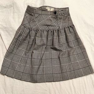 Valentino Houndstooth Skirt